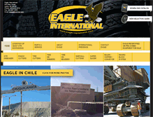 Tablet Screenshot of eagle-equipment.com